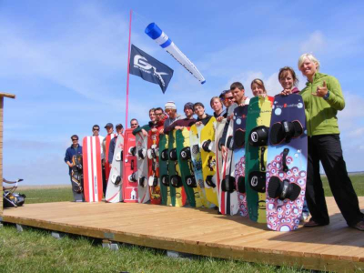 Kiteschule Gruppenfoto